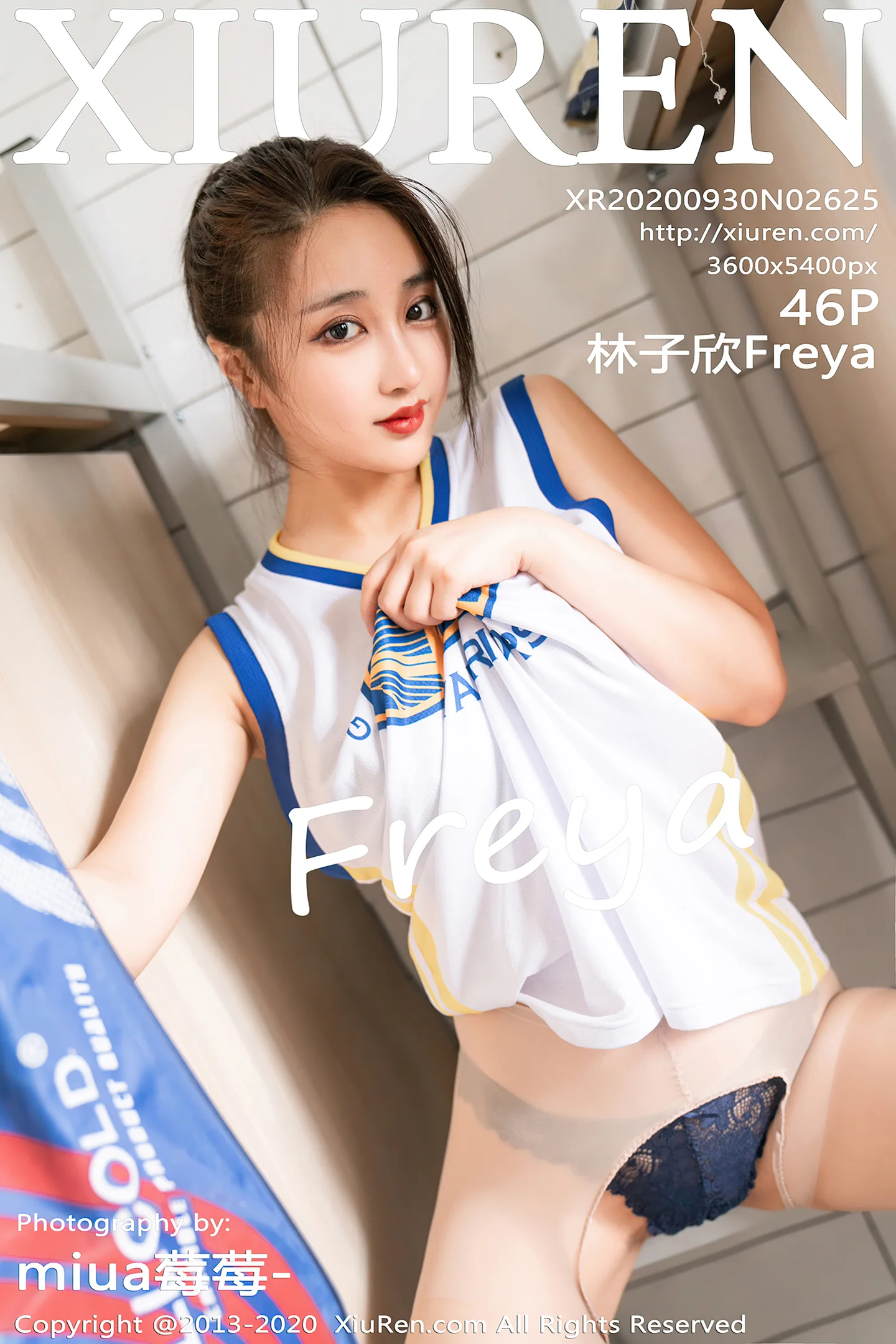 [XiuRen秀人网]No.2625_嫩模林子欣Freya心愿旅拍篮球宝贝主题半撩露蕾丝内衣诱惑写真46P-秀人网 - XiuRen.Space